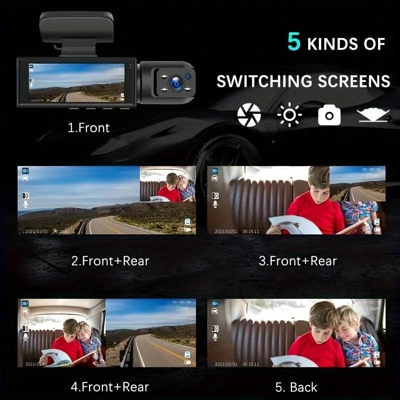 Dash Cam per Auto 1080P โ Doppia Lente con WiFi - ScontoX