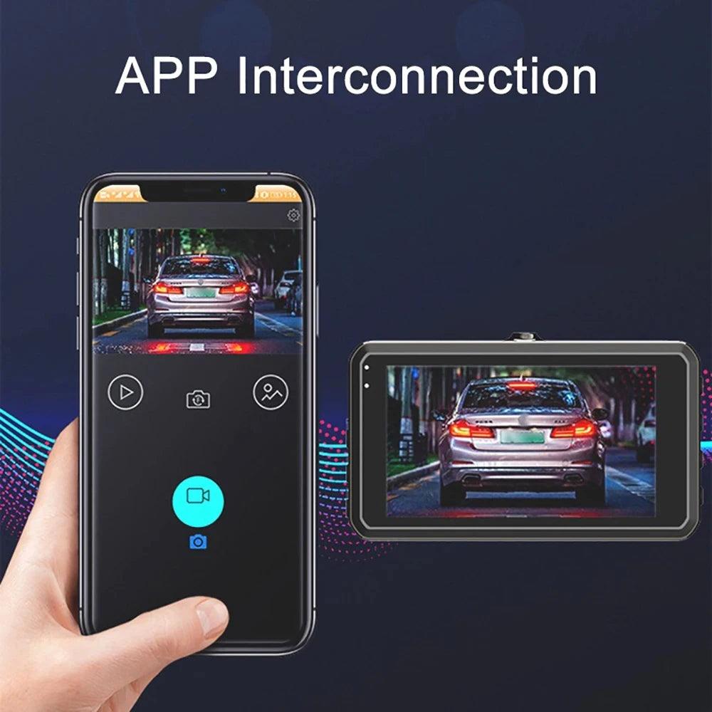 Dash Cam per Auto 1080P โ Doppia Lente con WiFi - ScontoX